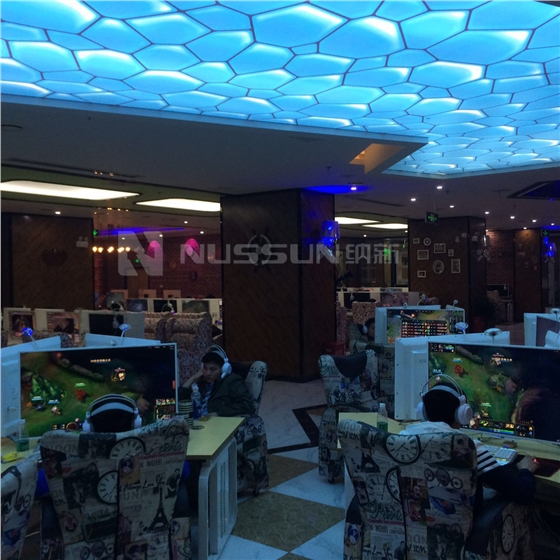 藏龍閣網咖新風系統|靜音排風機|網吧新風系統安裝完畢