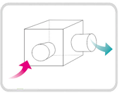 分體管道換氣扇安裝更靈活