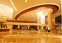 全熱交換新風換氣機適用于酒店大堂