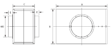 新風凈化箱尺寸圖