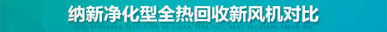 全熱交換器和全熱交換機對比