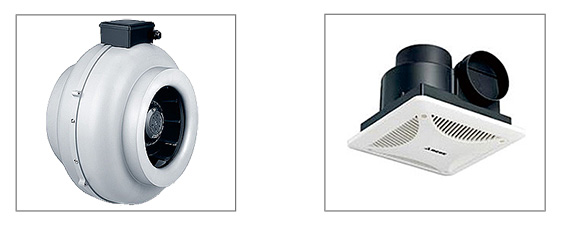 圓形管道風機與普通管道式換氣扇