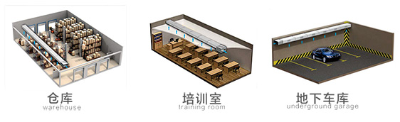 方形管道風機安裝場景