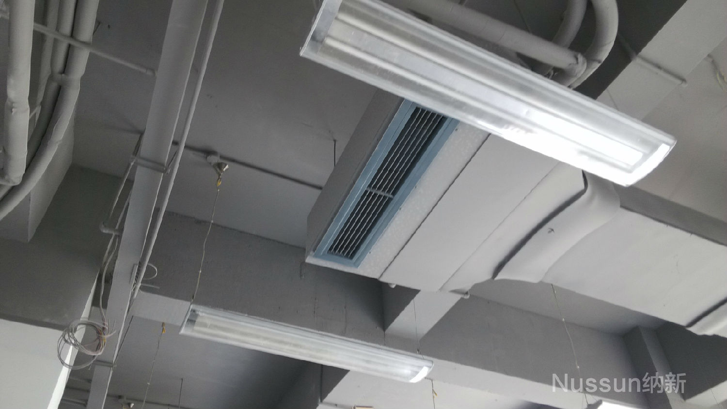 納新網吧新風系統安裝