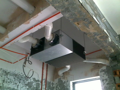 網(wǎng)吧新風(fēng)系統(tǒng)安裝圖